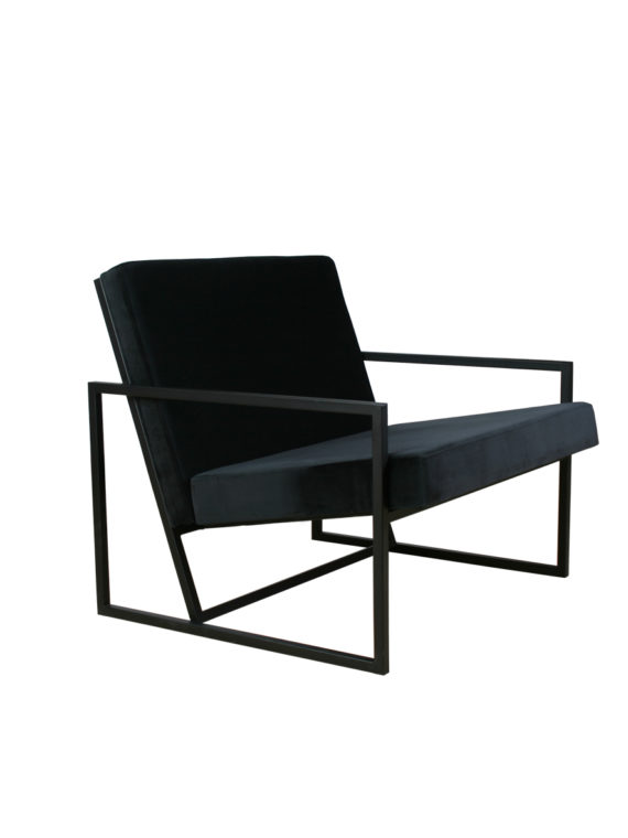 sillon negro lado 1