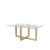 mesa comedor cristal